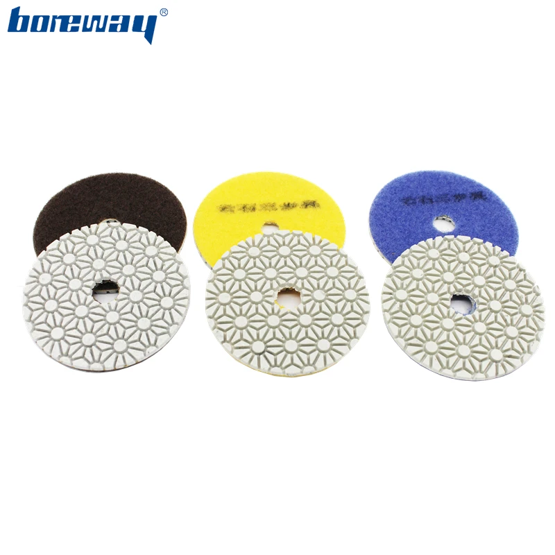 Производство Китай поставка 80 мм 3 шаг камень влажное использование алмазная