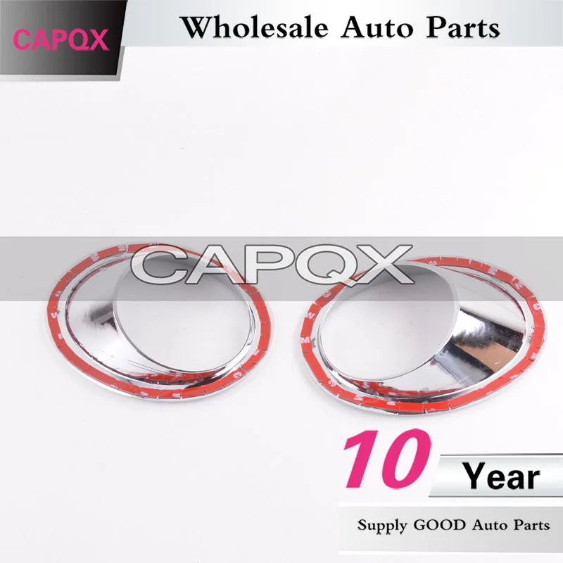 CAPQX 1 пара передний бампер противотуманный светильник накладка на капот Honda CRV 2007