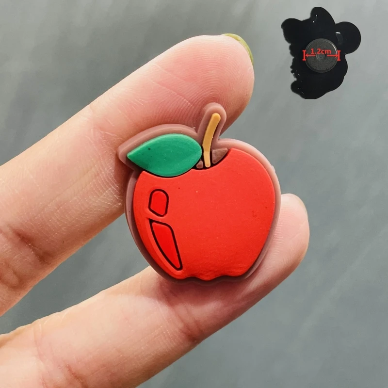 1 шт. симпатичная мультяшная еда из ПВХ конфета пицца яблоко хлеб перец мотоцикл