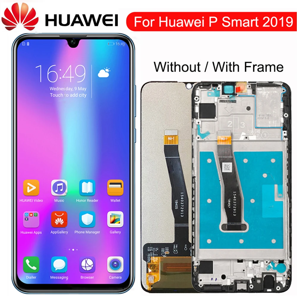 ЖК дисплей + дигитайзер сенсорного экрана в сборе для Huawei P Smart версия 2019|Экраны