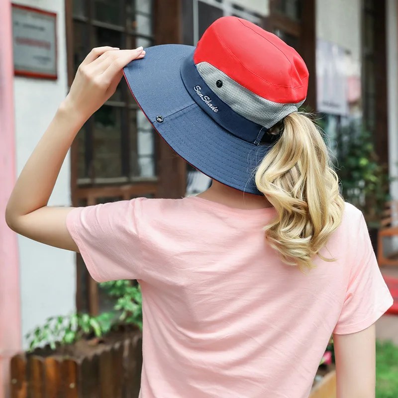 Панама женская летняя модная шляпа от солнца для походов охоты рыбалки |