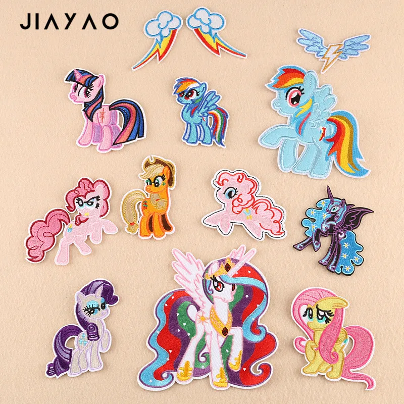 Мультяшная вышитая вышивка популярная тканевая нашивка в виде животных Одежда