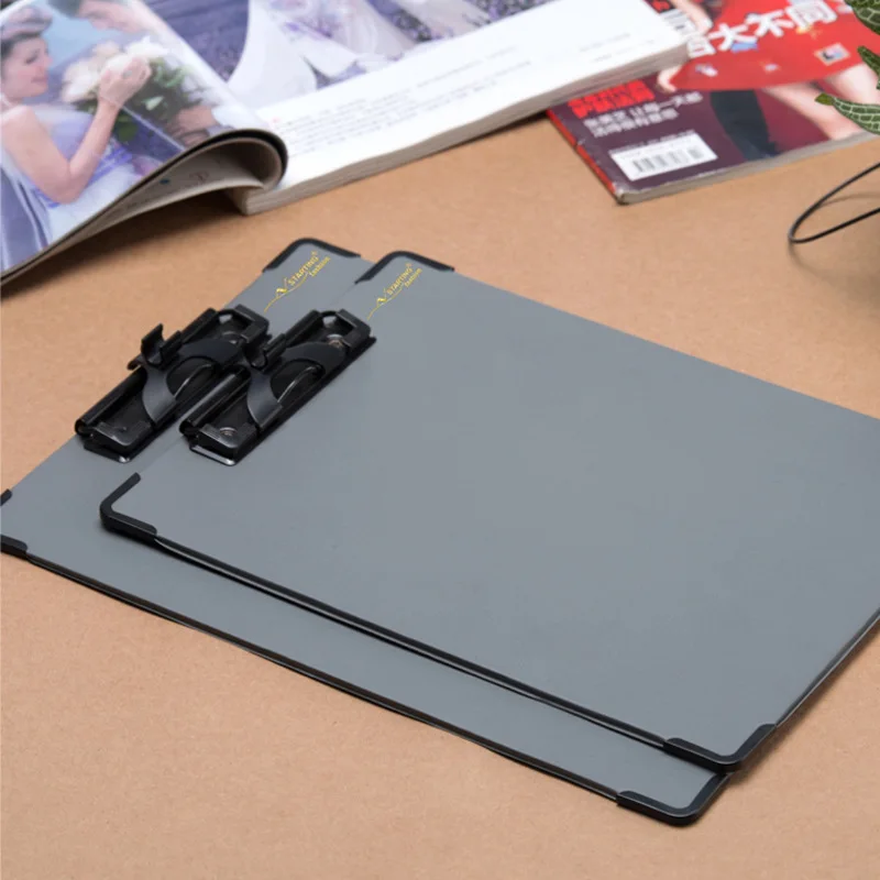 

Classic office school manager paper clipboards stationery,fine A4 school writing pad/document manager folder,with pen holder