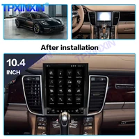 dsp carplay android 9 0 4g64g tesla style car radio for porsche panamera 2011 2016 gps navi auto stereo tape recoder head unit