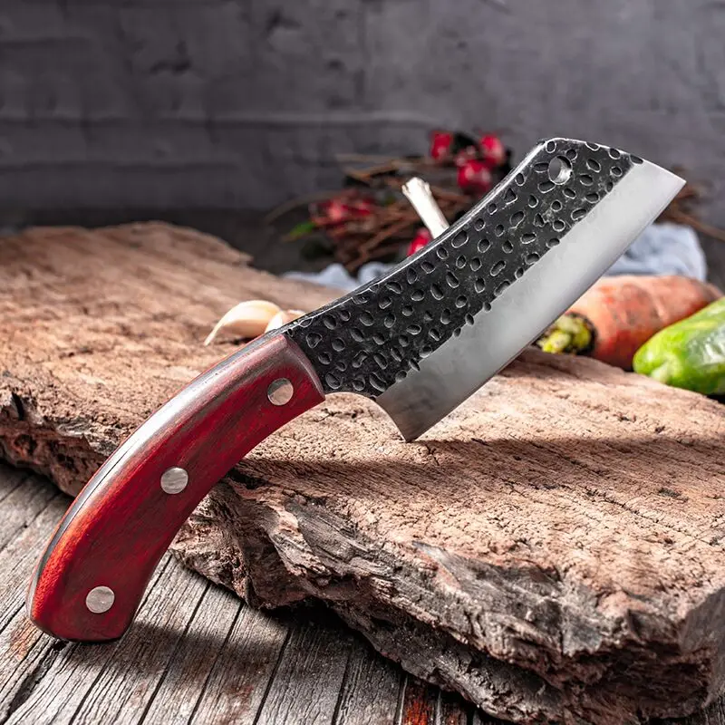 Измельчитель кухонный нож Scimitar уличный для убоя рыбы кожаный кемпинга и