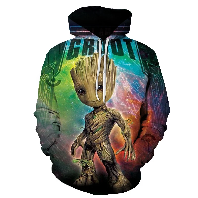 

Guardians of the Galaxy 3D Spring and Autumn New Printed Hoodie for Men and Women Harajuku Boys Sweatshirt 3D Printed Pullover
