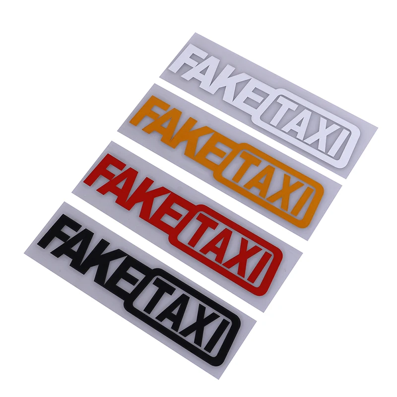 1 шт. наклейки для автомобиля с имитацией такси светоотражающие самоклеющиеся