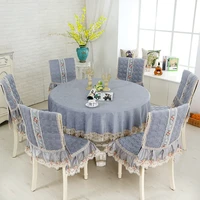 high quality tablecloths with chair covers mats embroidered tablecloth for table wedding home coffee table cloth cover