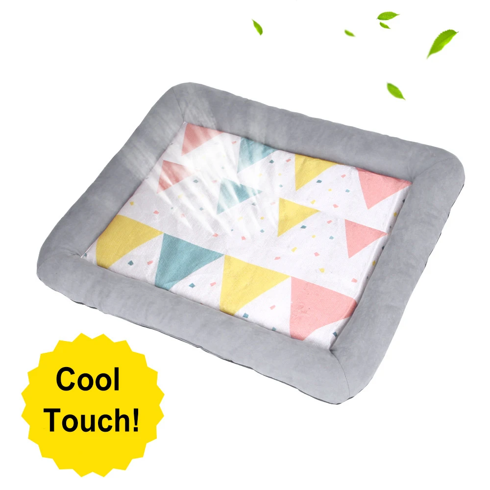 

Охлаждающий коврик для собак, летние с мягкой подкладкой, коврик для кошек, дивана, дышащий, для домашних животных, для маленьких, средних и б...