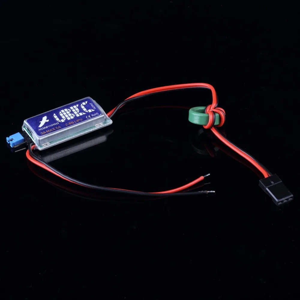 Хит продаж 5 В/6 в HOBBYWING RC UBEC 3A Max 5A самый низкий уровень шума RF BEC полностью