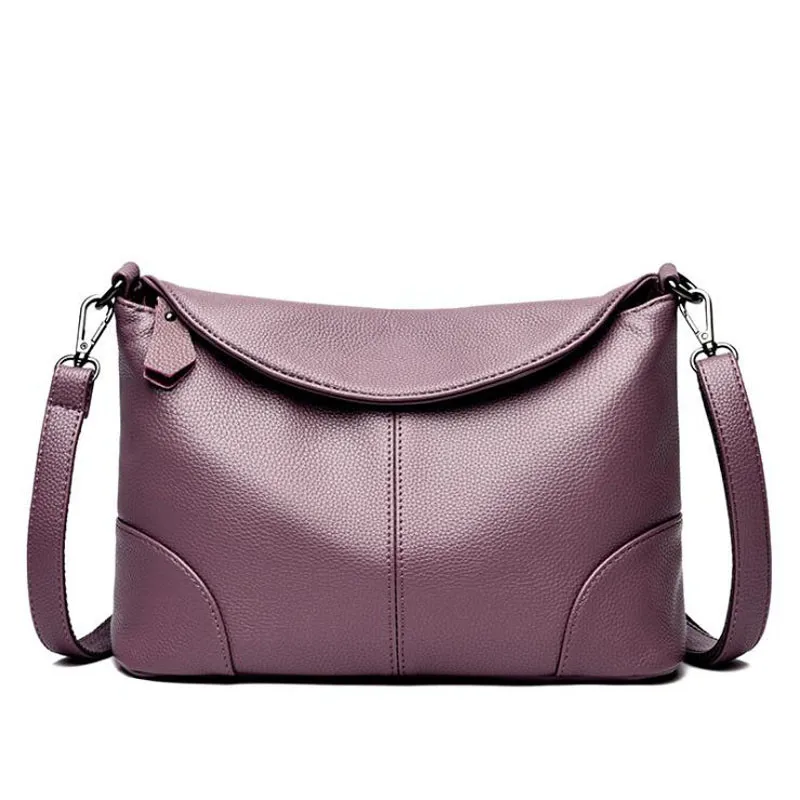 

Women Messenger Bag Lady Shoulder Crossbody Bag Small Female pu Leather Handbag Black Flap Purse