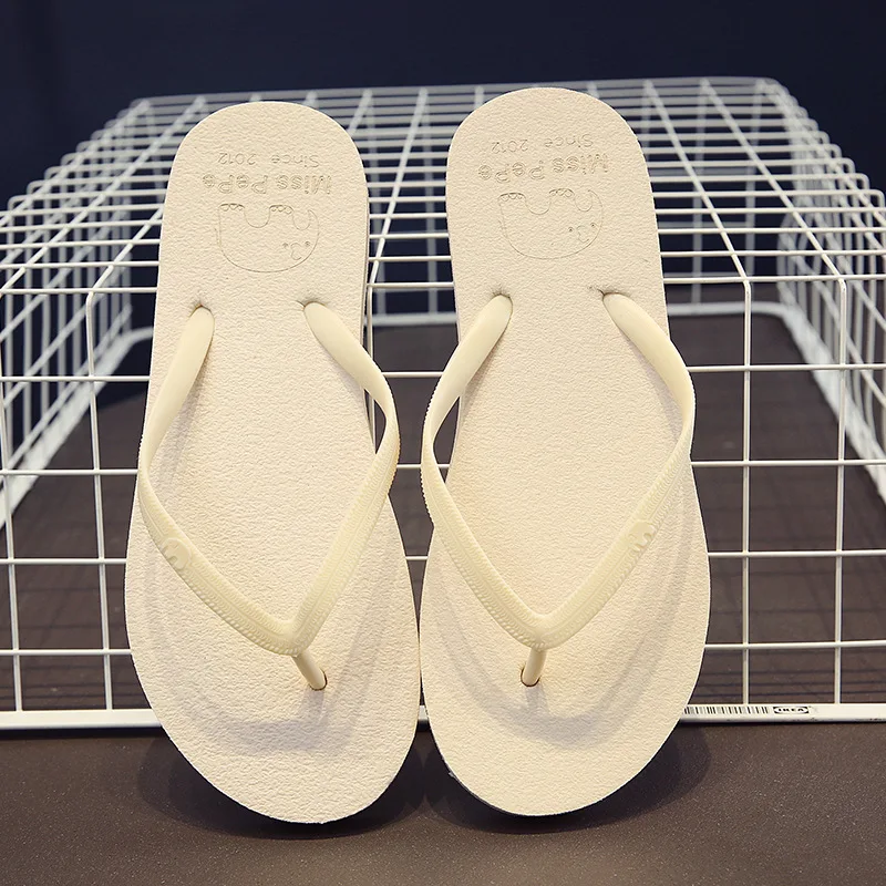 Женские шлепанцы летняя обувь пляжные тапочки с рисунком &quotв елочку&quot женская