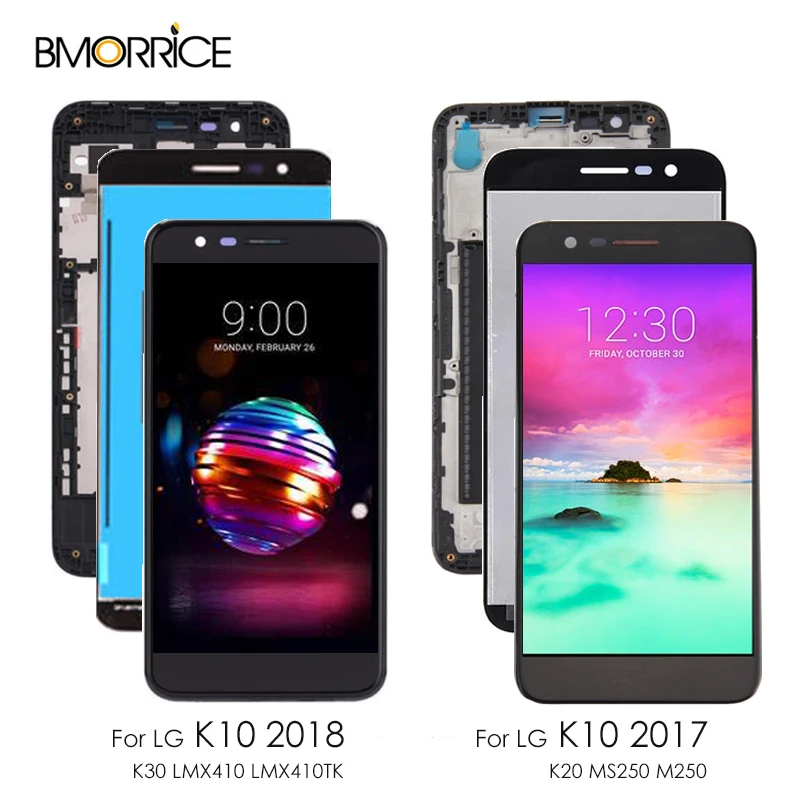 Для LG K10 2017 K20 MS250 M250N M250E M250DS ЖК дисплей кодирующий преобразователь сенсорного