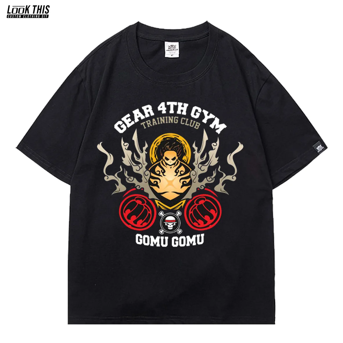 

Luffy Print T Shirt Anime ONE PIECE 2021 New Casual Streetwear Boy Funny Mange Printed T-shirt Men Summer Tee Tops Teen T-shirts