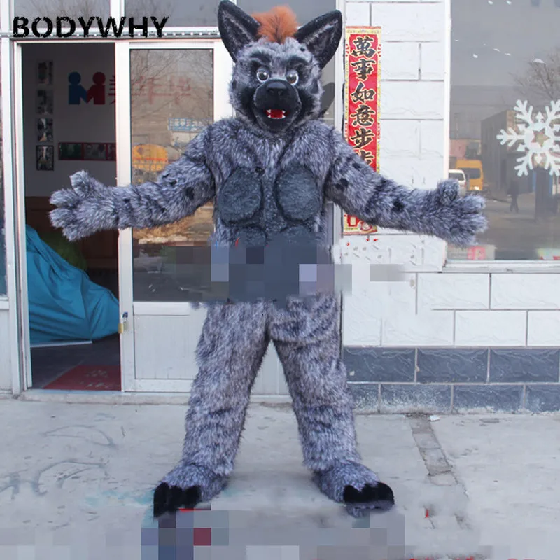 2020 Orc Muscle Doll лиса собака высокое качество Пасхальный костюм талисмана ручной