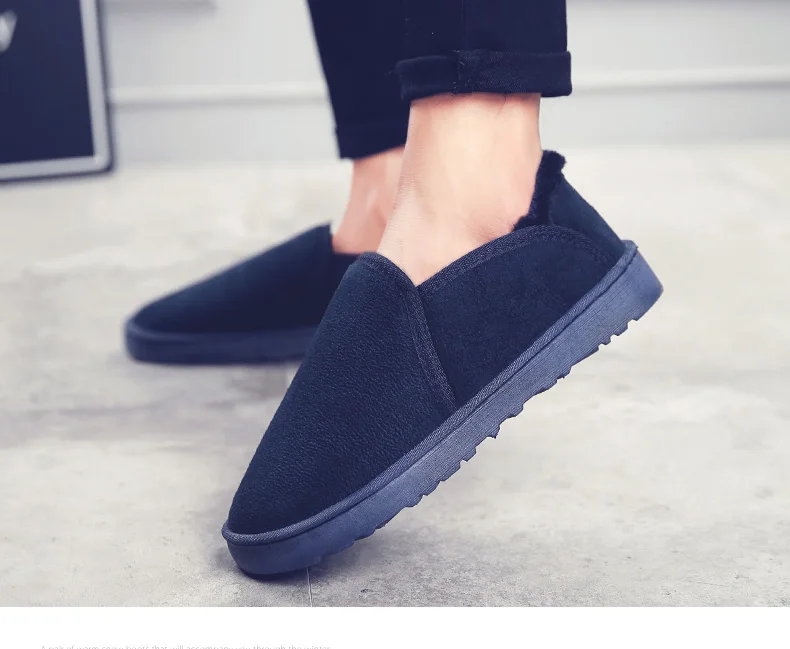 Зимняя обувь для мужчин; Мужская обувь; chaussure homme Hiver Chaussures Scarpe Uomo Invernali Winterschuhe Herren; мех