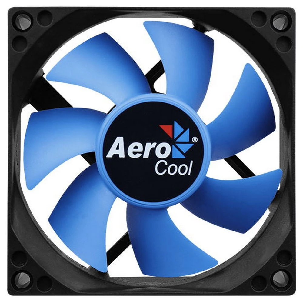 Вентилятор для корпуса Aerocool Motion 8 Plus 80x80mm 3-pin+4-pin(Molex)25dB 90gr Ret (4710700950784) | Компьютеры и