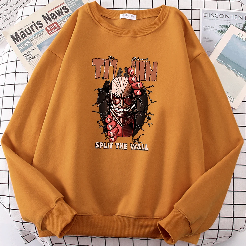 

Japanese Anime Giant Printing Men Hoodies Fashion Crewneck Hoodie Fleece Oversize Hoody Simple Casual Autumn Streetwear Women