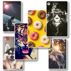 Чехол для планшета Huawei MatePad 11 2021, защитный чехол MediaPad M6 8,4, T8 8,0, 10,4, MatePad Pro 12,6, 10,8 дюйма, 2019, чехол с растительным рисунком