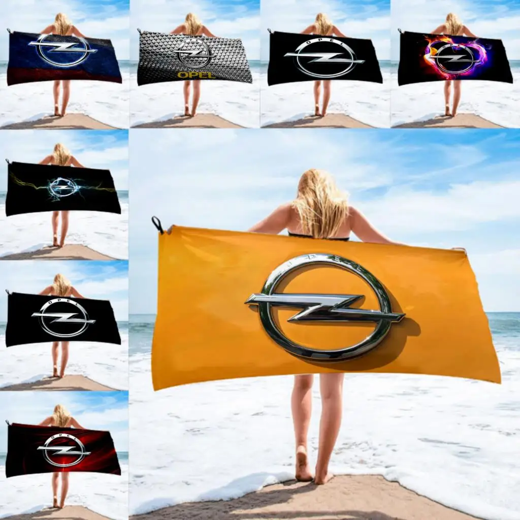 Банное полотенце из микрофибры Opel Astra пляжное с шелковым принтом длинная юбка