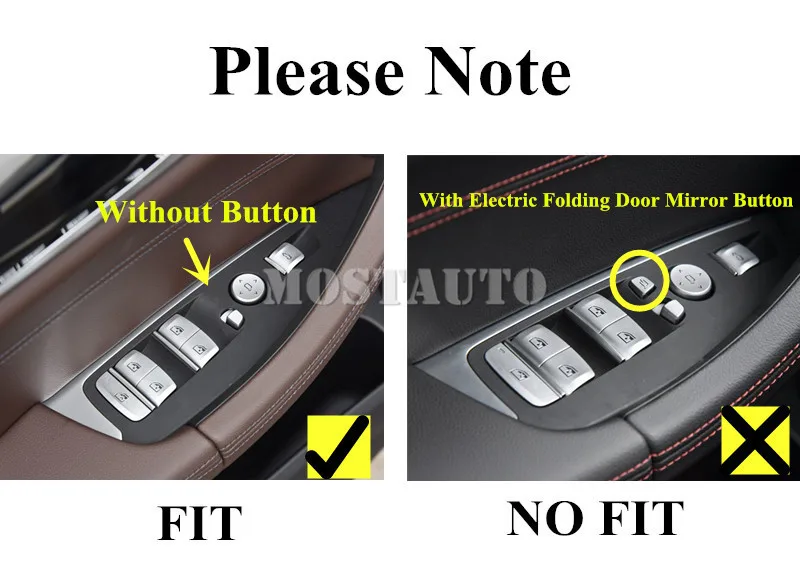 For BMW X3 G01 X4 G02 Carbon Fiber Style Door Window Switch Trim Cove 2018-2021 4pcs Car Accessories Interior Decor | Автомобили и