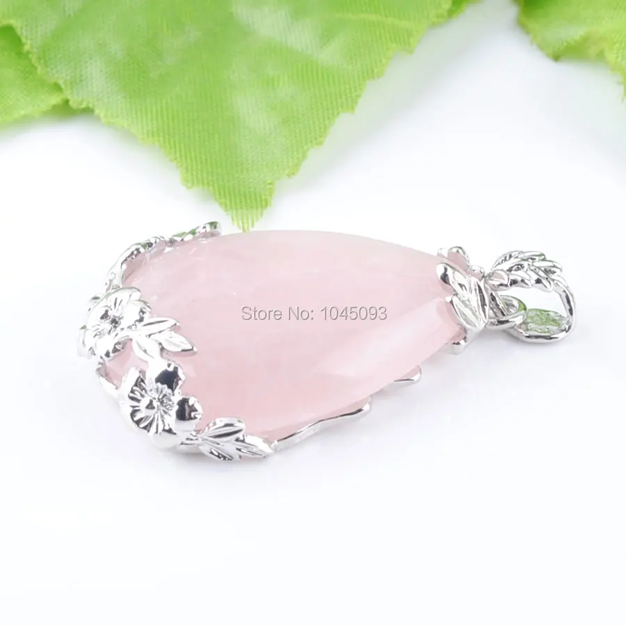 YOWOST натуральный тигровый глаз Опалит драгоценный камень слеза Посеребренная