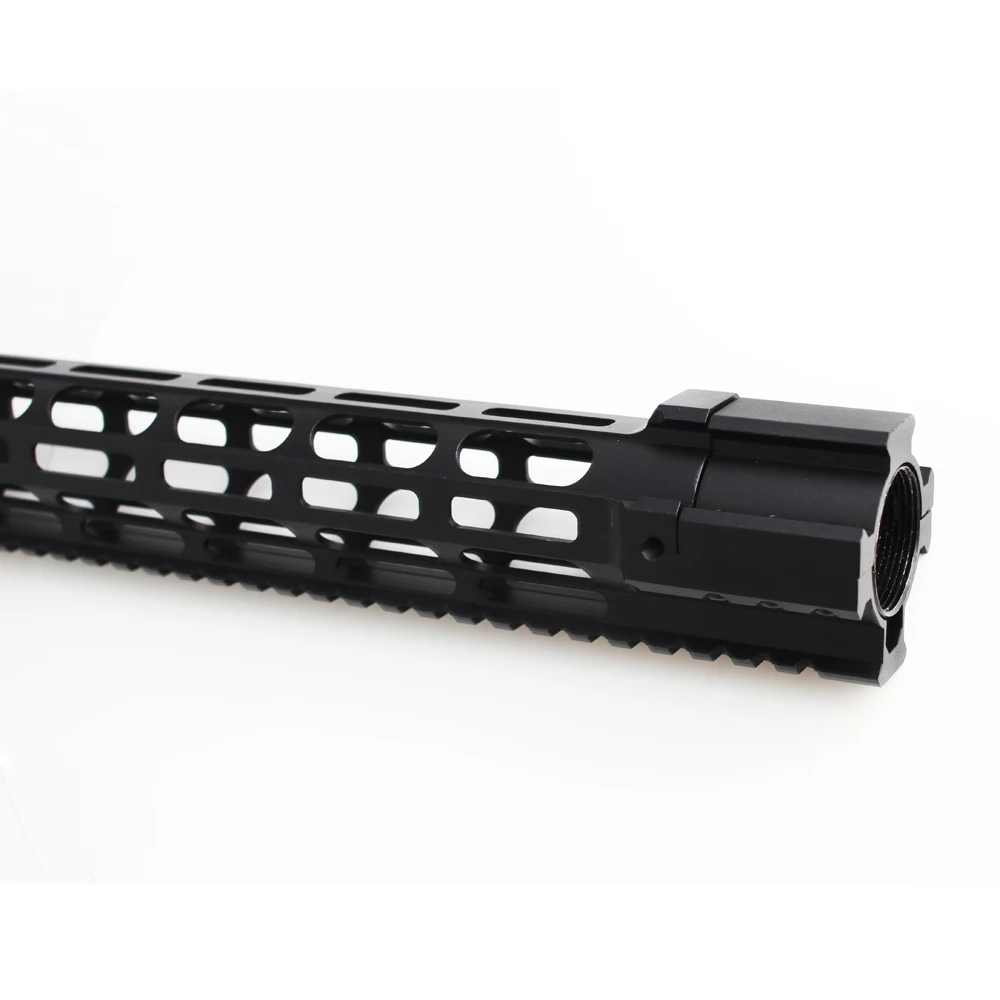 Magorui AR15 M4/M16 поплавок M-LOK Quad Rail Handguard Пикатинни 7/10/12/15/дюймов со стальной бочкой гайка для охоты
