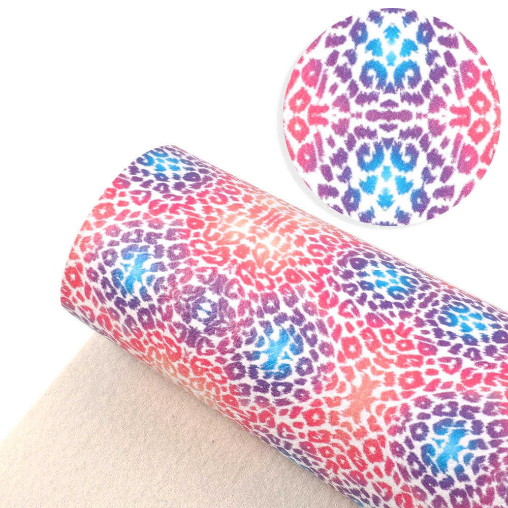 David accessories 20*33cm Dot Lychee искусственная Синтетическая кожа с принтом для волос лук DIY
