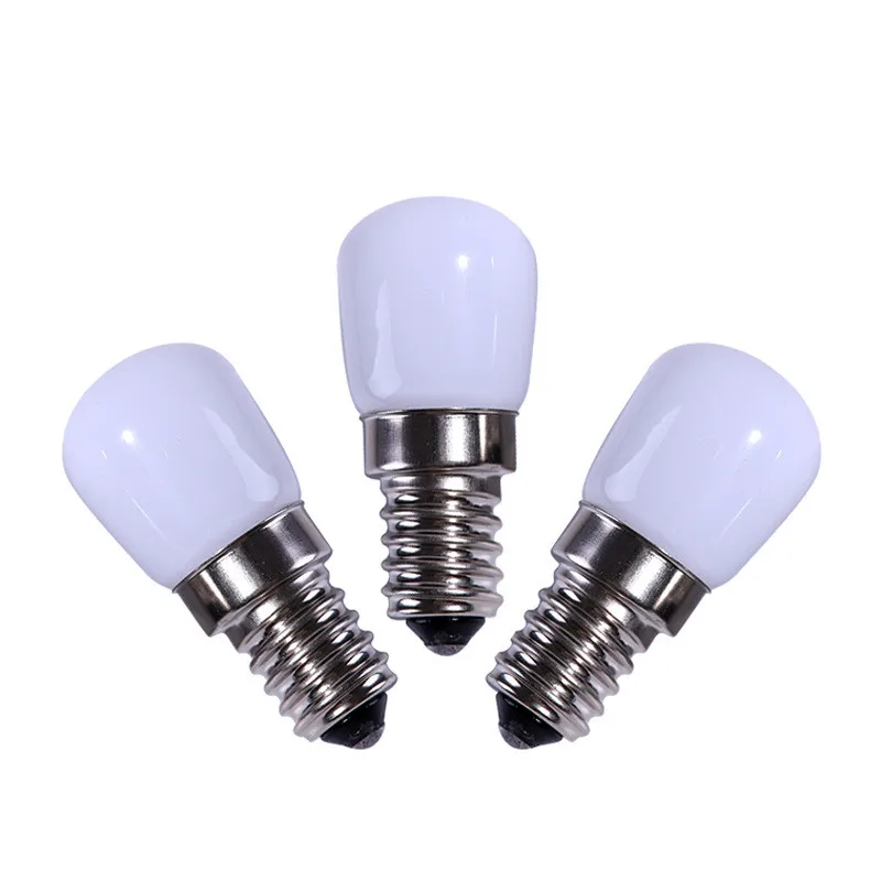 Мини E14 COB светодиодный светильник лампы 2835 SMD Стекло лампа для холодильник с