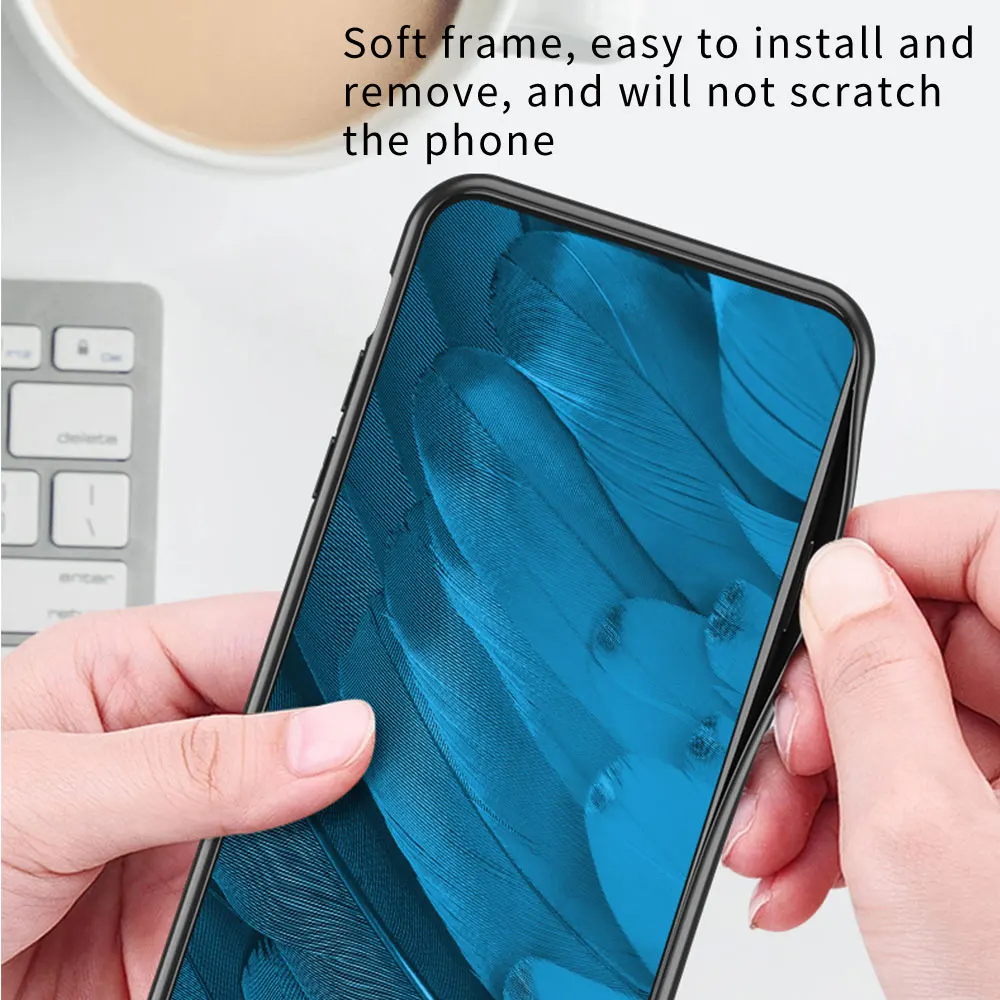 

Manga Kakegurui Tempered Glass Case For Samsung Galaxy A51 A50 A71 A70 A31 A30 A21s A91 A10 A40 Phone Shell Cover Coque