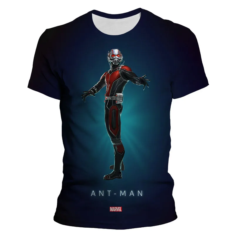 

Summer T Shirt Men/women Ant Man 3D Printing Men's Short Sleeve T-shirt Streetwear Fashion T-shirts Male Casual O-Neck Top Tees