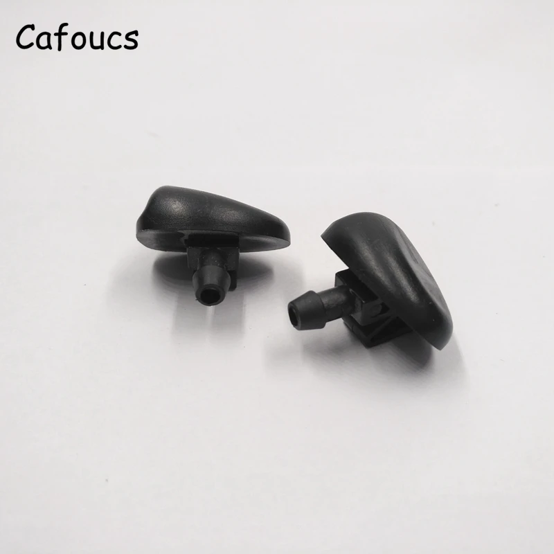 Cafoucs 2 шт./лот автомобильный Стайлинг стеклоочистителя распылитель воды сопло для Citroen C2 Peugeot 206 207 Переднее