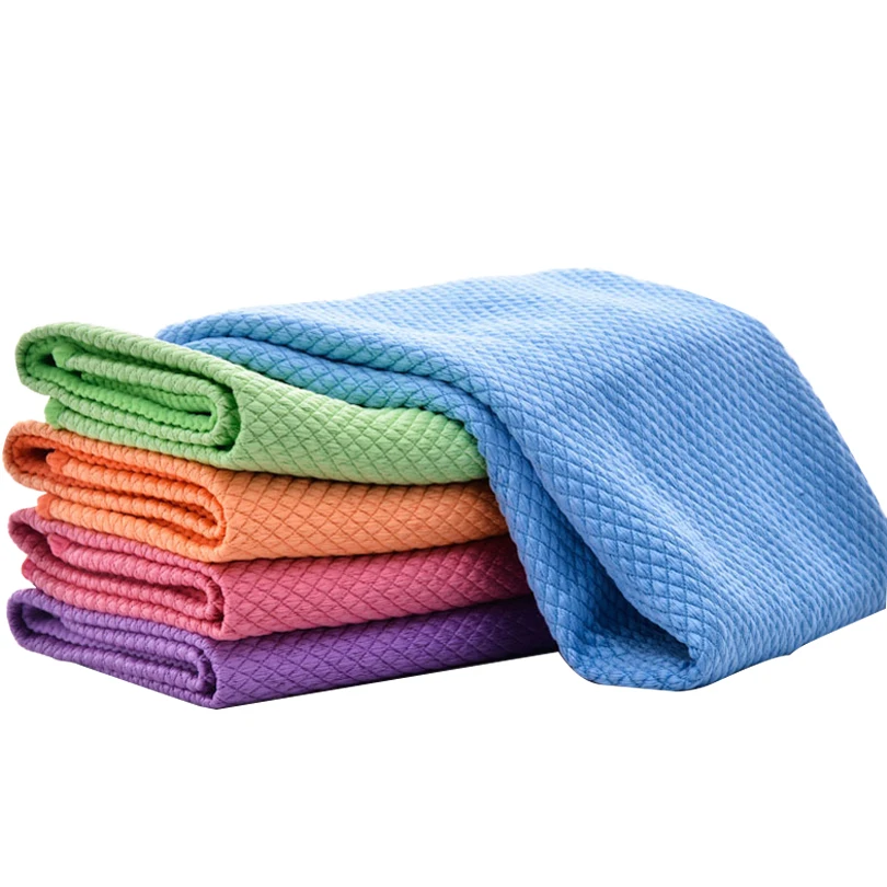 

3 Pcs Multifunction Microfiber Towels For Kitchen And Home Cloths, Water Absorbable Dishcloth Bath Towels, Washing Bowl Towel