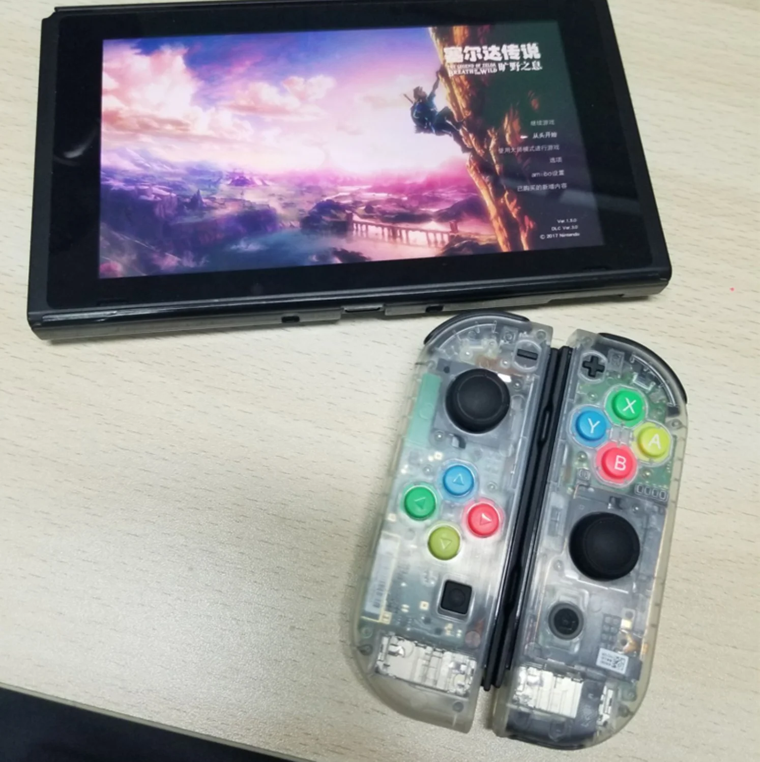 Чехол для корпуса чехол Nintendo Switch контроллер NS Joy-Con прозрачная запасная часть