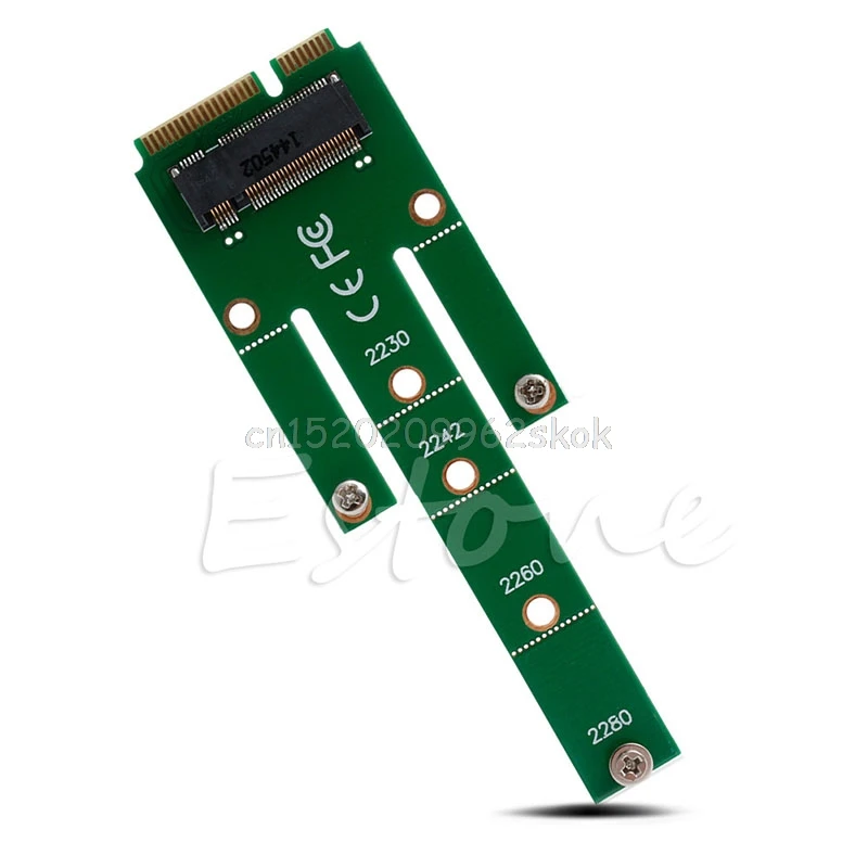 NGFF M.2 B Ключ SATA на основе SSD до 2230 2242 2260/80 мини PCI-e адаптер mSATA карта