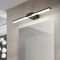led bathroom mirror light l40cm l60cm 8w 12w waterproof metal acrylic wall lamp bathroom led light fixtures modern