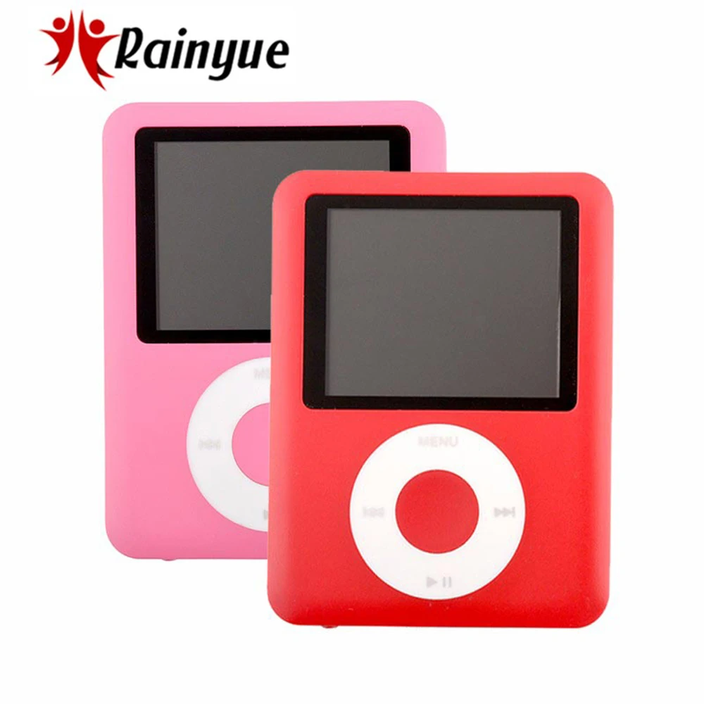 Mp3-плееры 3TH GEN Встроенный 32 ГБ памяти 1,8 дюймов fm-радио Голосовая электронная книга с функцией записи музыки мини-легкий плеер 6 цветов на выбор