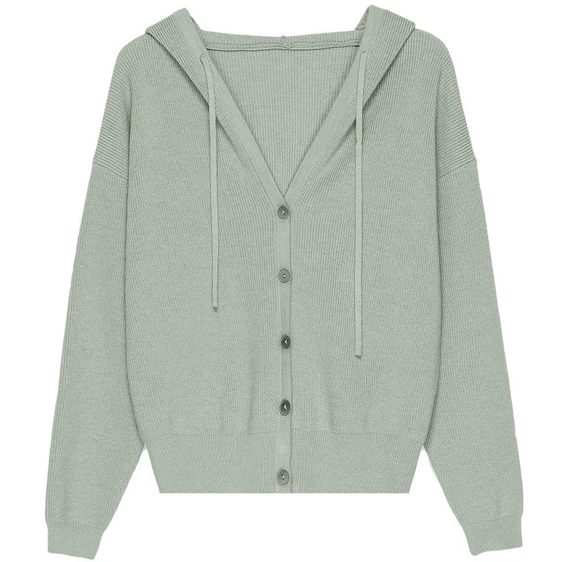 

Mazefeng 2020 New Autumn Cardigan Sweater Women O-Neck Solid Color Long-Sleeve Sweater Women Loose Knitted Winter Coats Women