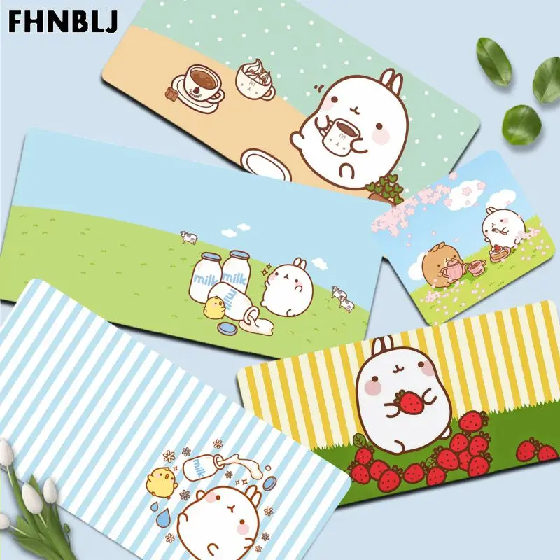 

Kawaii Molang New Arrivals Gamer Speed Mice Retail Small Rubber Mousepad Size for Deak Mat for overwatch/cs go/world of warcraft