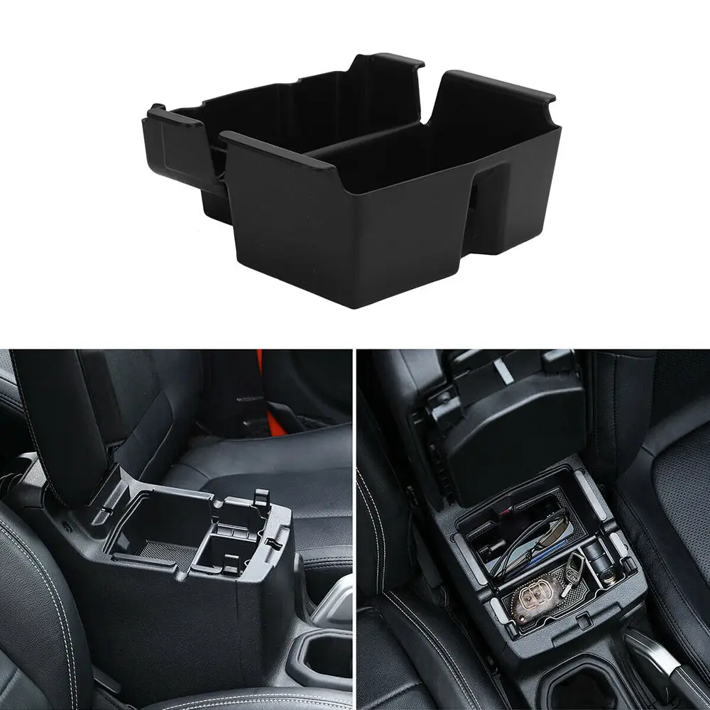 Center Console Organizer Tray for Jeep Wrangler 2018-2019 JL Armrest Storage Box Central | Автомобили и мотоциклы