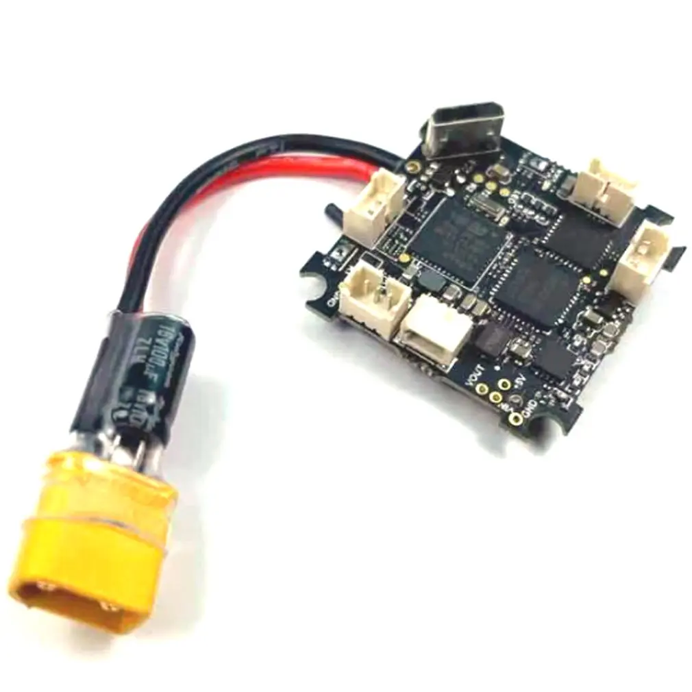Happymodel CrazybeeX F4 V2.2 controlador de vuelo AIO 5,8G 200mW 1-2S para Crux3 palillo 65mm 75mm 85mm sin escobillas Whoop Drone-0