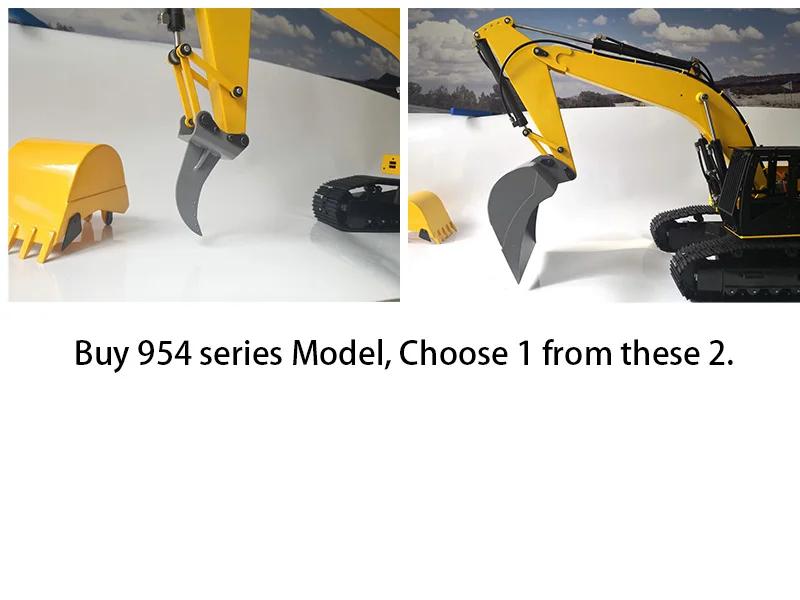1/12 RC модель гидравлического экскаватора 954-PRO CE сертифицировано