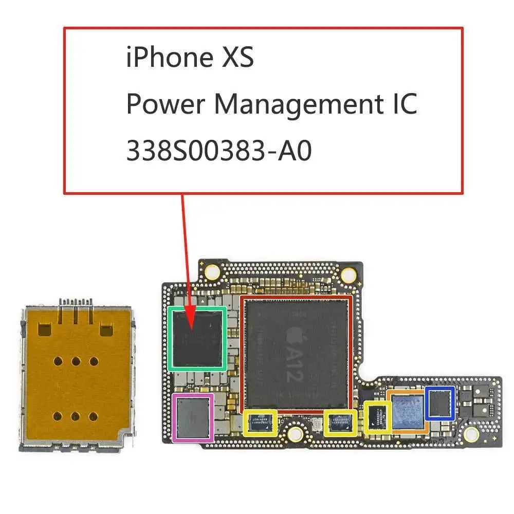 

10 шт./лот U2700 338S00383-A0 338S00383 основной источник питания IC чип большой основной мощности IC для iPhone XS XR PMIC чип