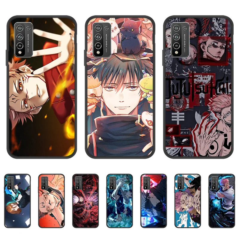 

Jujutsu Kaisen Anime Case For Huawei Honor 10X Lite Case For Honor 10X Lite Cover Honor10 10 X Lite Honor X10 5G 10i Cover Funda