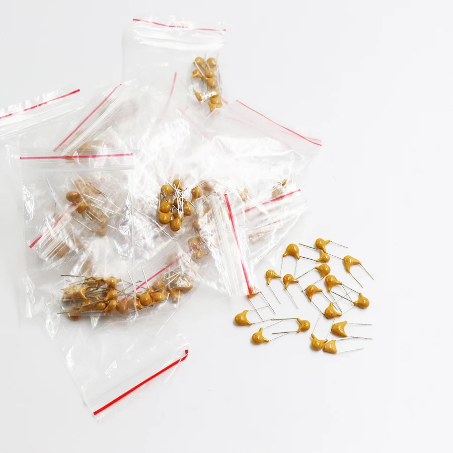 18values*10pcs =180pcs Monolithic Ceramic Capacitor 20pF~1uF,ceramic capacitor Assorted Kit