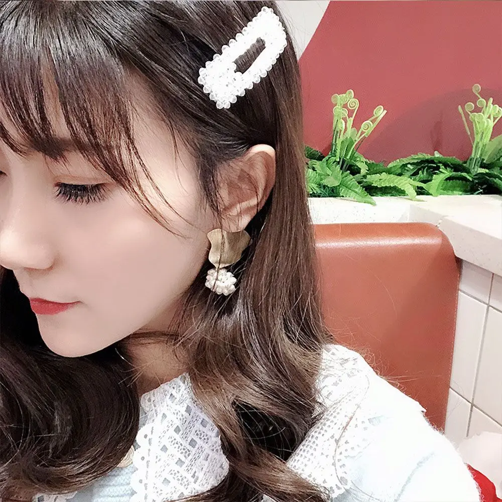 2020 Хрустальная заколка для волос милые блестящие полые заколки в форме капли