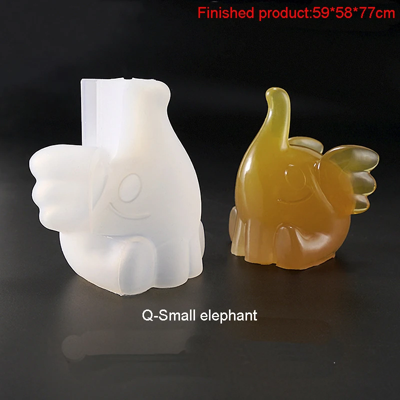 1 шт. силиконовые формы для украшений в виде слона | Украшения и аксессуары