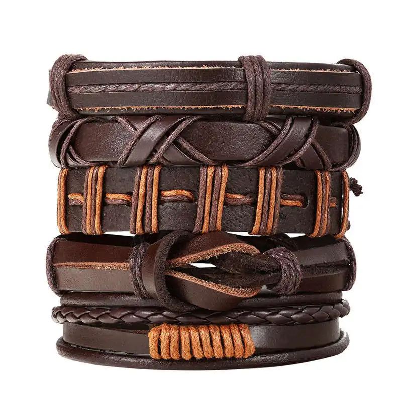 Горячая Распродажа 3/4 шт./компл. винтажный браслет из искусственных бусин для