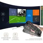 Беспроводная клавиатура Wechip W2 Pro, 2,4G, 3 в 1, в комплект входит воздушная мышь, инфракрасный пульт дистанционного управления, сенсорная клавиатура для Smart TV