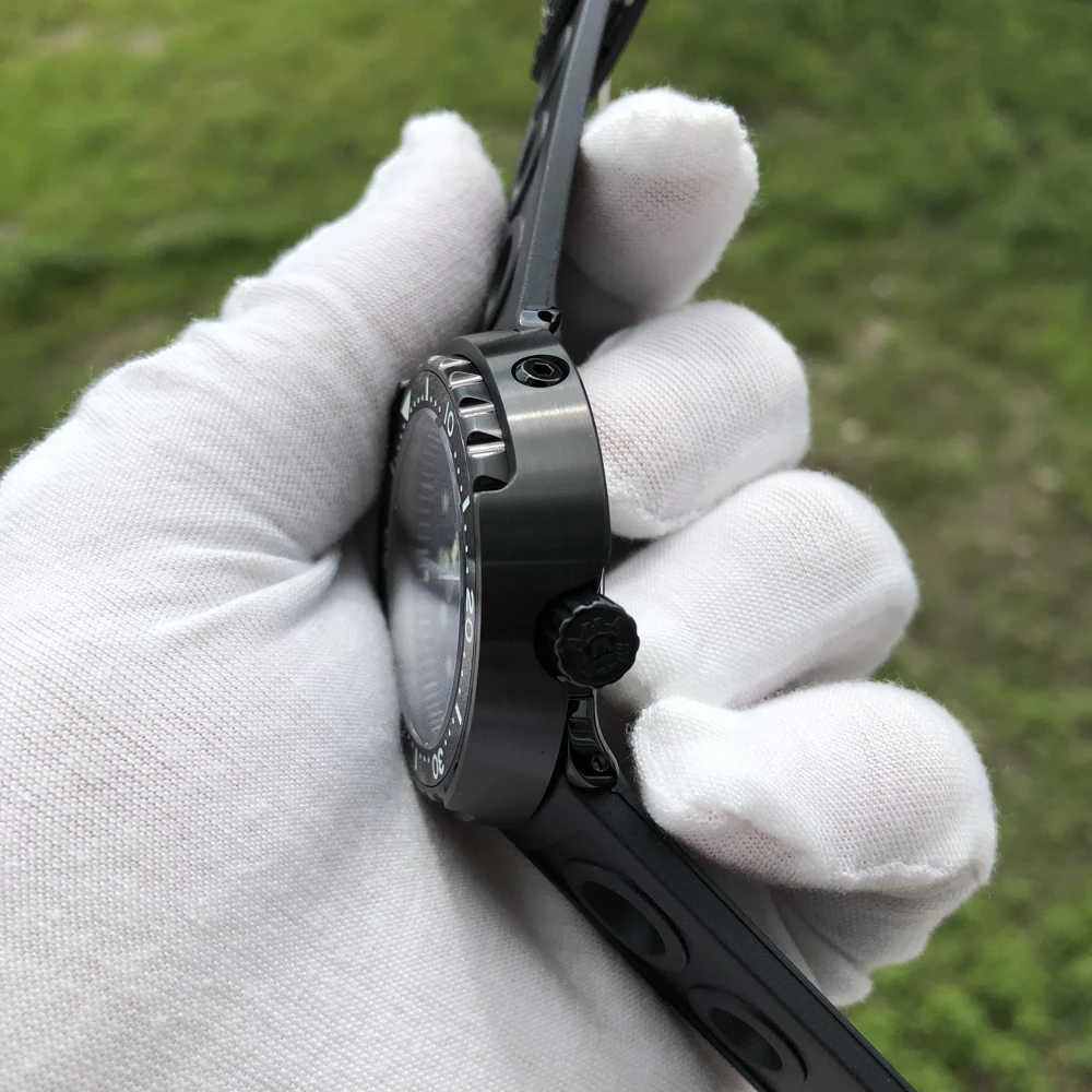 Часы для дайвинга STEELDIVE NH35 мужские водонепроницаемые с керамической рамкой 300